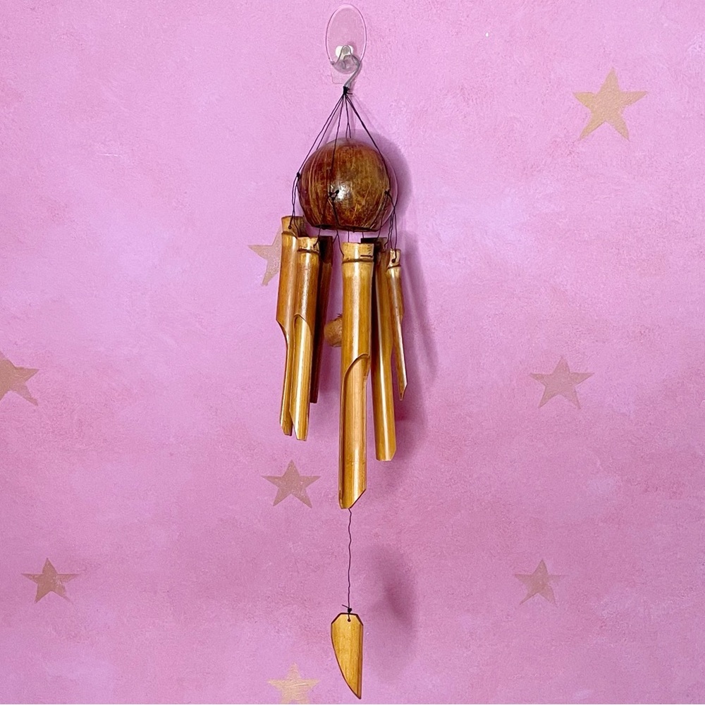 Woodstock Chimes Whole Coconut Bamboo Chime
